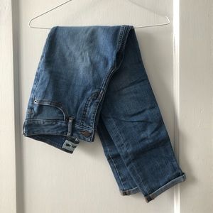 Roots skinny capri denim